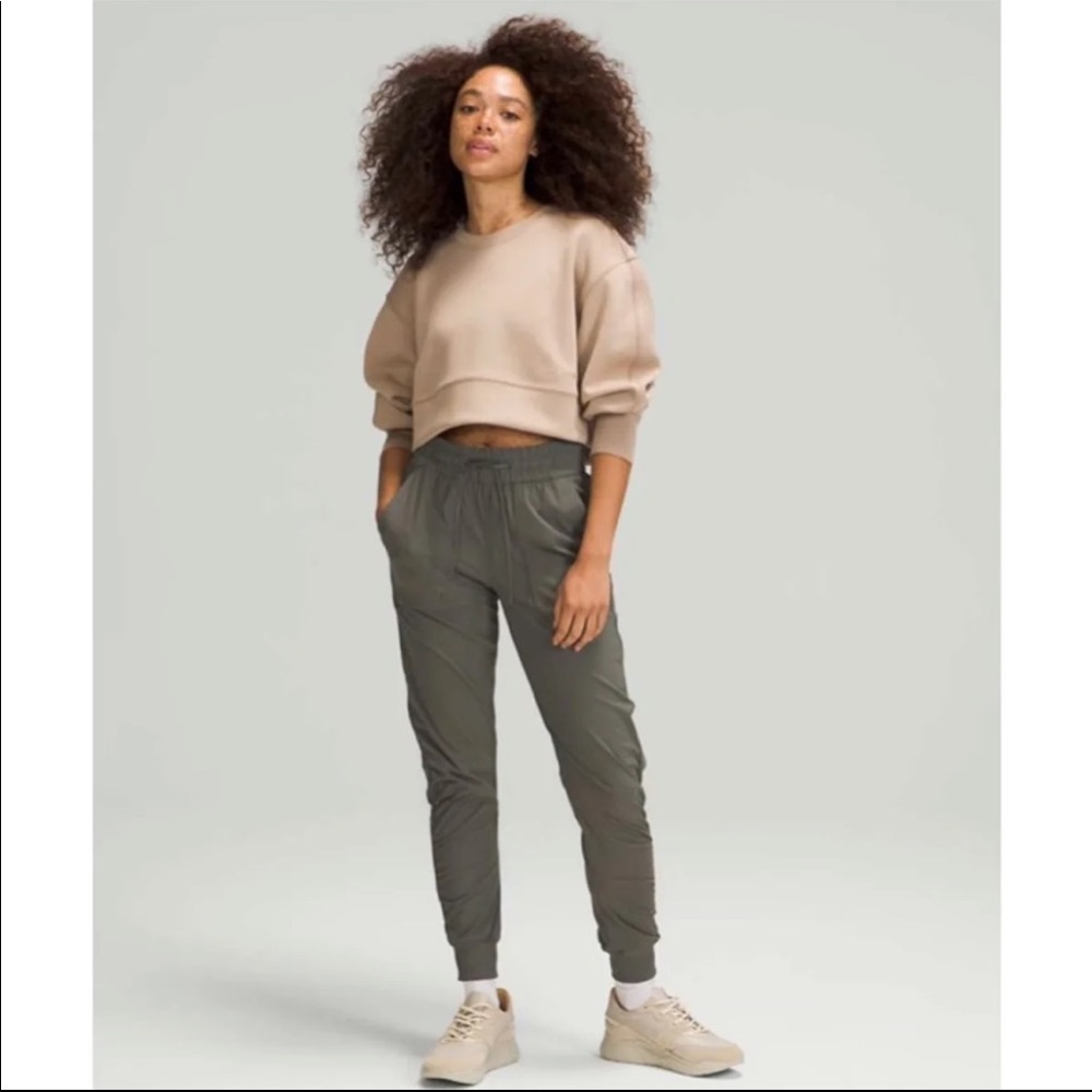 Lululemon Beyond the studio Joggers Grey Sage Size 8